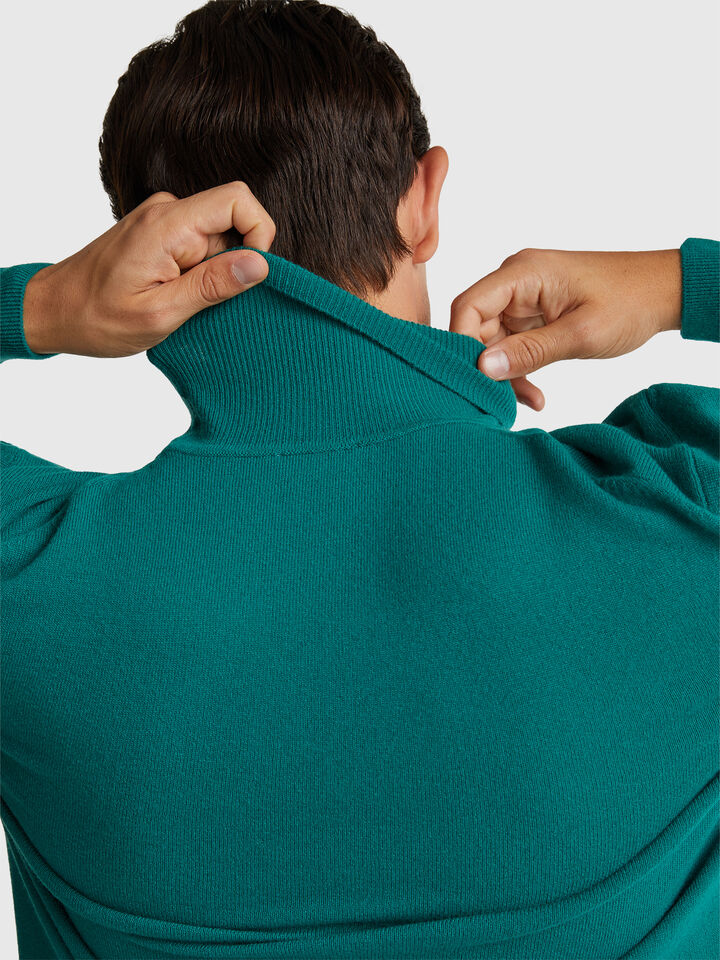 TURTLE NECK SWEATER Men image number 4